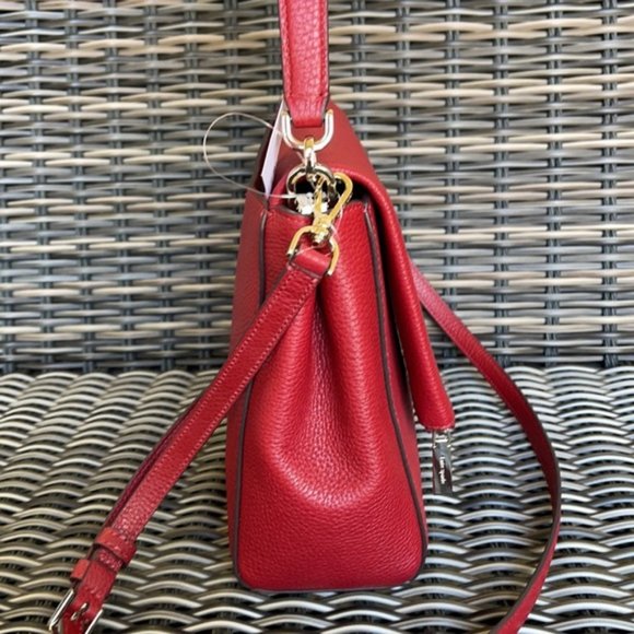 Kate Spade Leila Medium Flap Leather Shoulder Bag - Picture 7 of 16